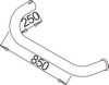 DINEX 52646 Exhaust Pipe
